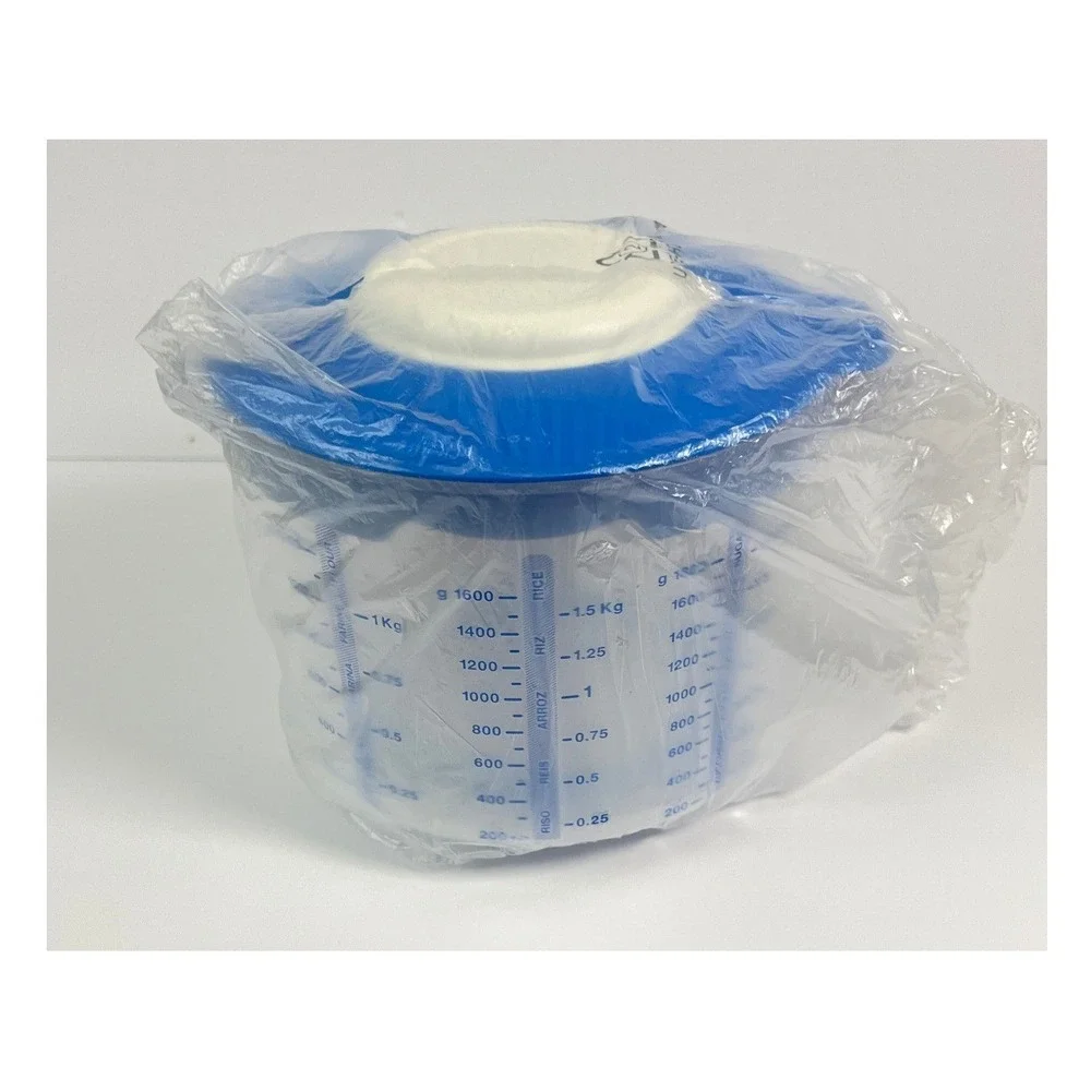 Tupperware EZ Mix N Store Pitcher 8 cup/2L Blue Measuring Pitcher NEW